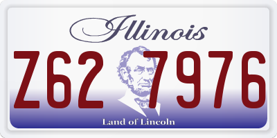 IL license plate Z627976