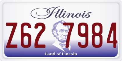 IL license plate Z627984