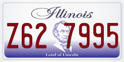 IL license plate Z627995