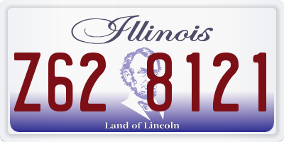 IL license plate Z628121