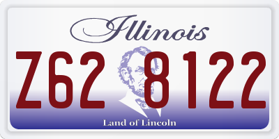 IL license plate Z628122