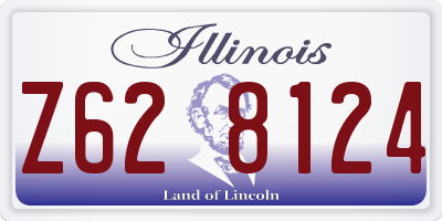 IL license plate Z628124
