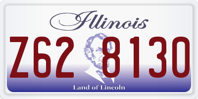 IL license plate Z628130