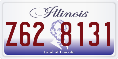 IL license plate Z628131