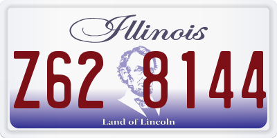IL license plate Z628144