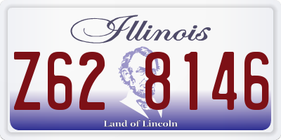 IL license plate Z628146