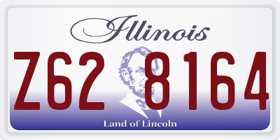 IL license plate Z628164