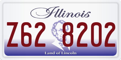 IL license plate Z628202