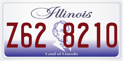 IL license plate Z628210