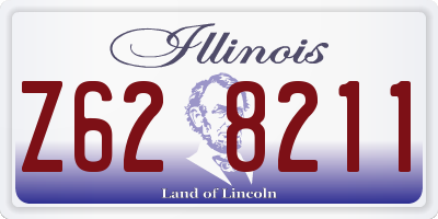 IL license plate Z628211