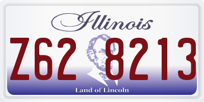 IL license plate Z628213