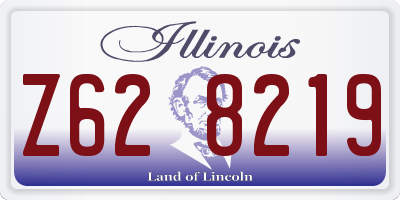 IL license plate Z628219