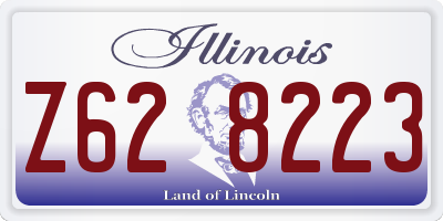 IL license plate Z628223