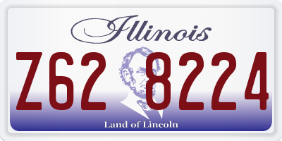 IL license plate Z628224