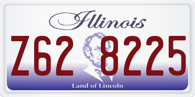 IL license plate Z628225