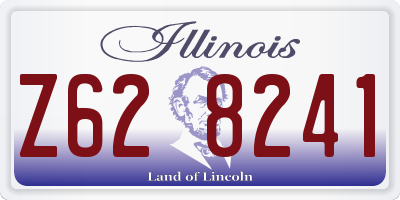 IL license plate Z628241