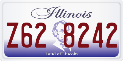 IL license plate Z628242