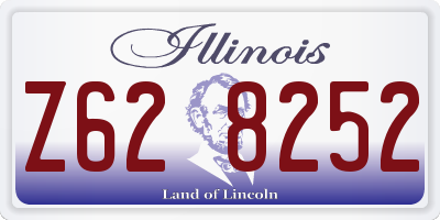 IL license plate Z628252