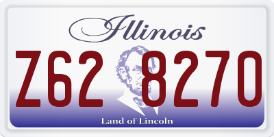 IL license plate Z628270