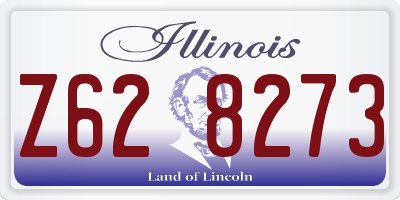 IL license plate Z628273