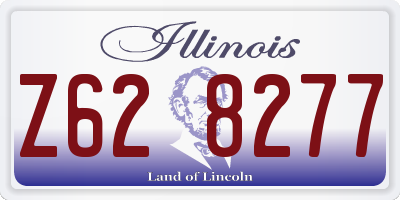IL license plate Z628277