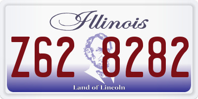 IL license plate Z628282