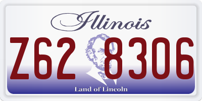 IL license plate Z628306