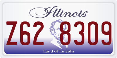 IL license plate Z628309