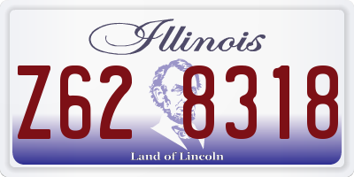 IL license plate Z628318