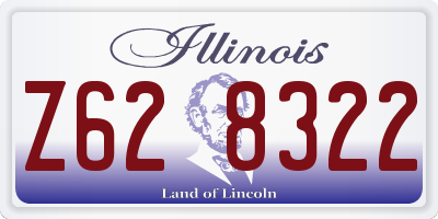 IL license plate Z628322