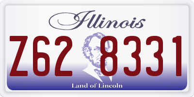 IL license plate Z628331