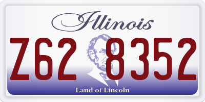 IL license plate Z628352