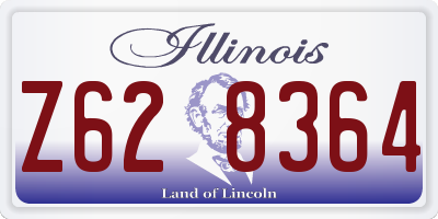 IL license plate Z628364