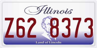 IL license plate Z628373