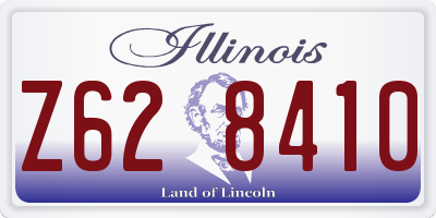IL license plate Z628410