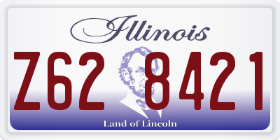 IL license plate Z628421