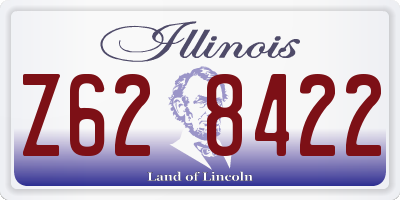 IL license plate Z628422