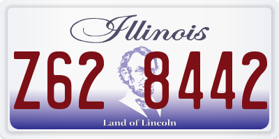 IL license plate Z628442