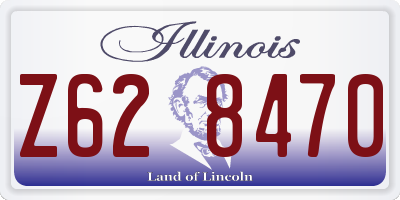 IL license plate Z628470