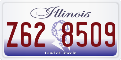 IL license plate Z628509