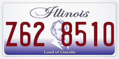 IL license plate Z628510