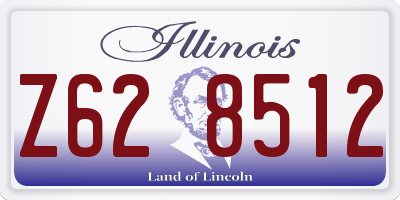 IL license plate Z628512