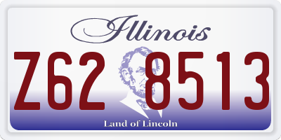 IL license plate Z628513