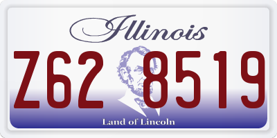 IL license plate Z628519