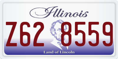 IL license plate Z628559