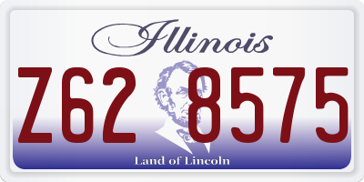 IL license plate Z628575