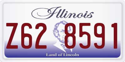 IL license plate Z628591