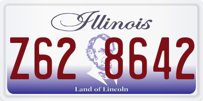 IL license plate Z628642