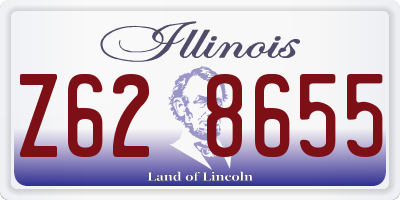 IL license plate Z628655