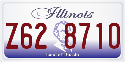 IL license plate Z628710